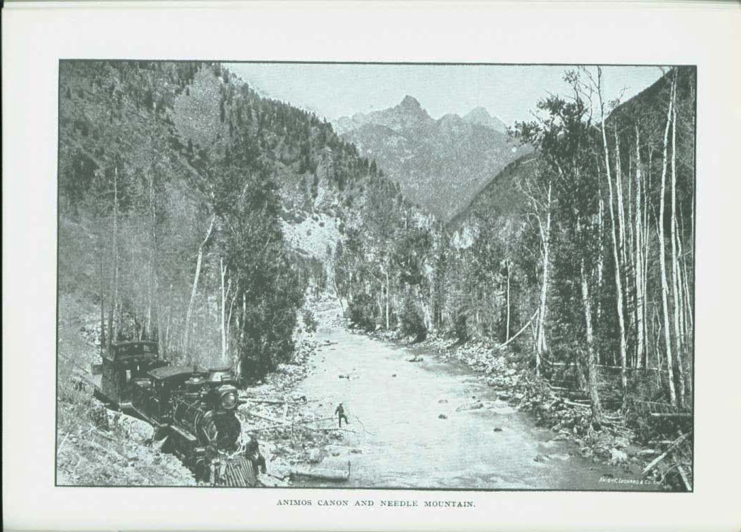 Around the Circle in1892--a thousand miles by rail through the Rocky Mountains. vist0049h